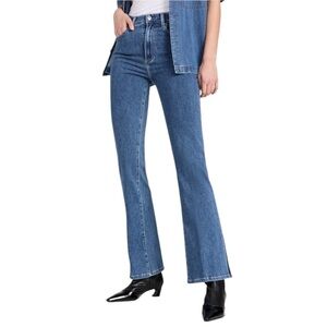 Le Jean Stella High Waisted Flare Jeans - Size 28